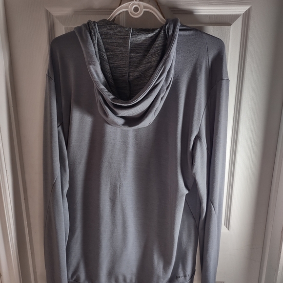 COPY - Nike Dri Fit Zip Up Grey Sweater - Picture 3 of 3